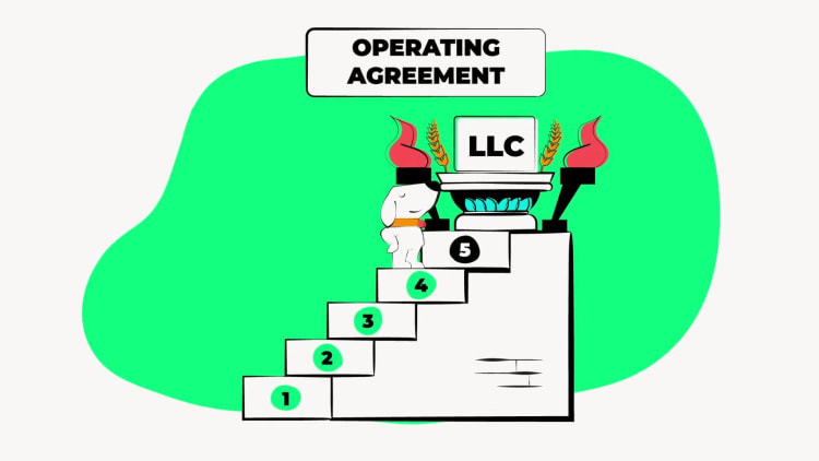 illustration of step 4 in forming an llc in hawaii