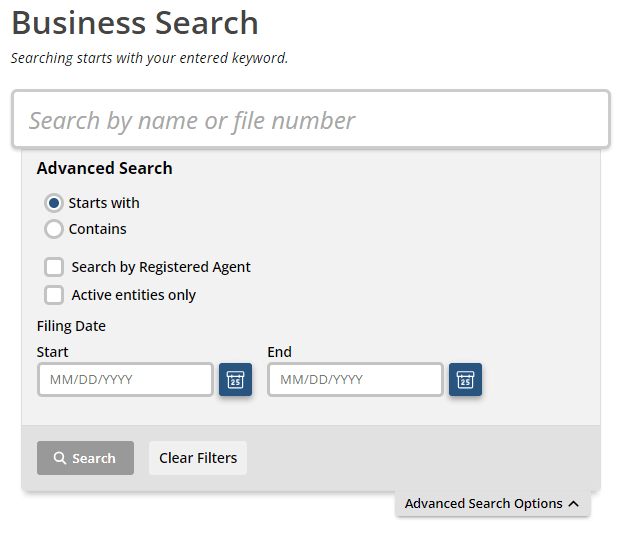 idaho business search